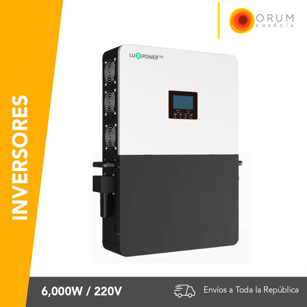 Inversor Autónomo Luxpower 6kw 120/220V