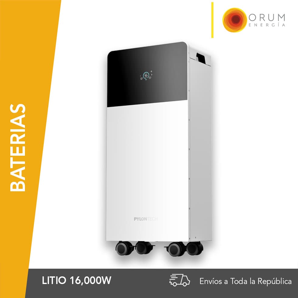 Bateria de Litio Fidus Plus Pylontech 16.0kW M5