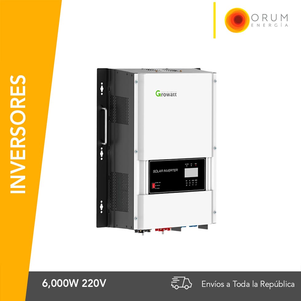 INVERSOR AUTONOMO DE 6000W 120/220V 48VCD